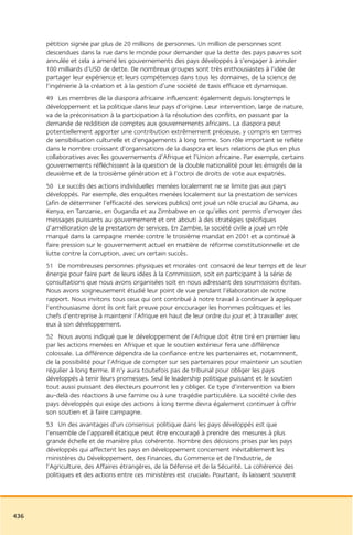 Rapport commission afrique tony blair