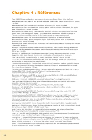 Rapport commission afrique tony blair