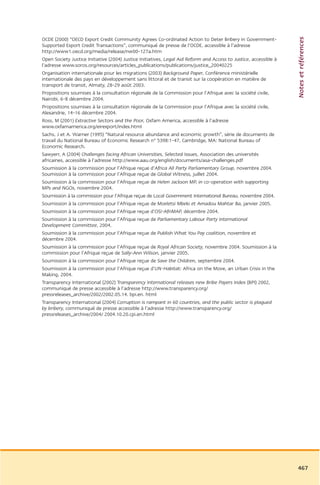 Rapport commission afrique tony blair