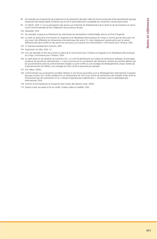 Rapport commission afrique tony blair