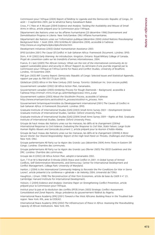 Rapport commission afrique tony blair