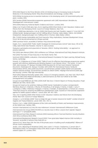 Rapport commission afrique tony blair