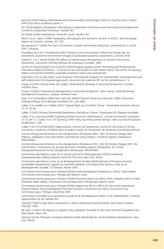 Rapport commission afrique tony blair