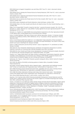 Rapport commission afrique tony blair