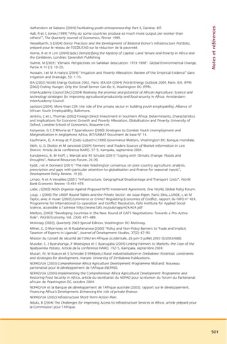 Rapport commission afrique tony blair