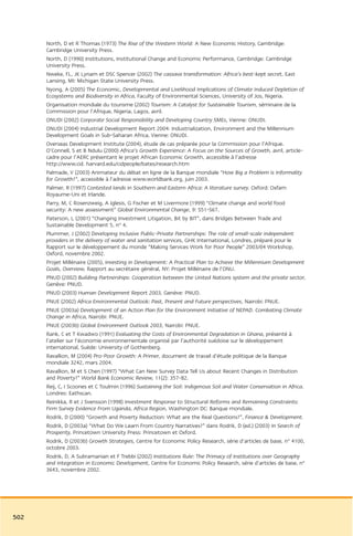 Rapport commission afrique tony blair