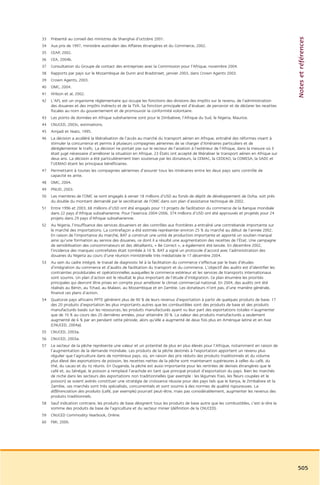 Rapport commission afrique tony blair