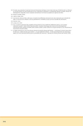 Rapport commission afrique tony blair