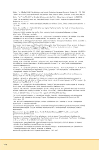 Rapport commission afrique tony blair