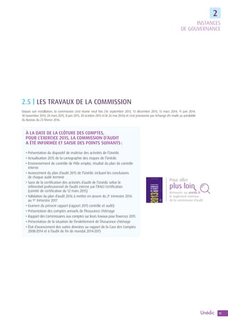 1
11
2
2.5 I LES TRAVAUX DE LA COMMISSION
Depuis son installation, la commission s’est réunie neuf fois (16 septembre 2013...