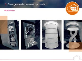 3. Emergence de nouveaux produits
Illustrations
 