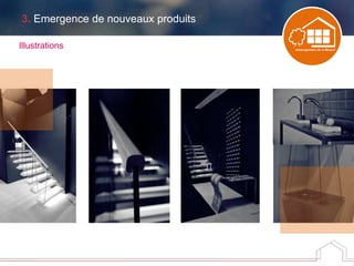 3. Emergence de nouveaux produits
Illustrations
 