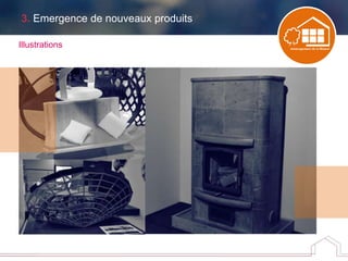 3. Emergence de nouveaux produits
Illustrations
 