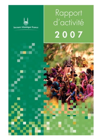 Rapport
d’activité
2007
 