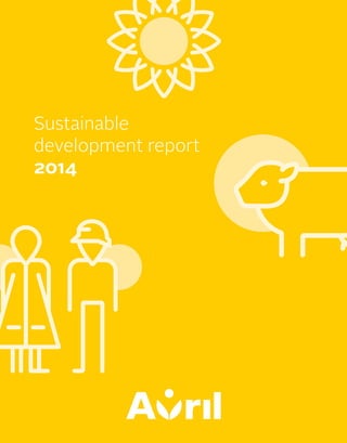 Sustainable
development report
2014
 