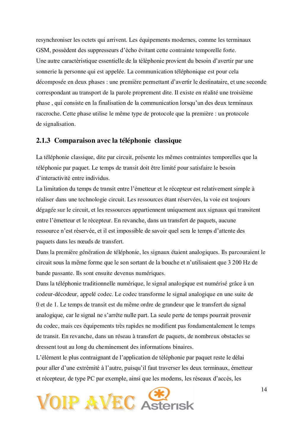 Rapport de fin d'etude