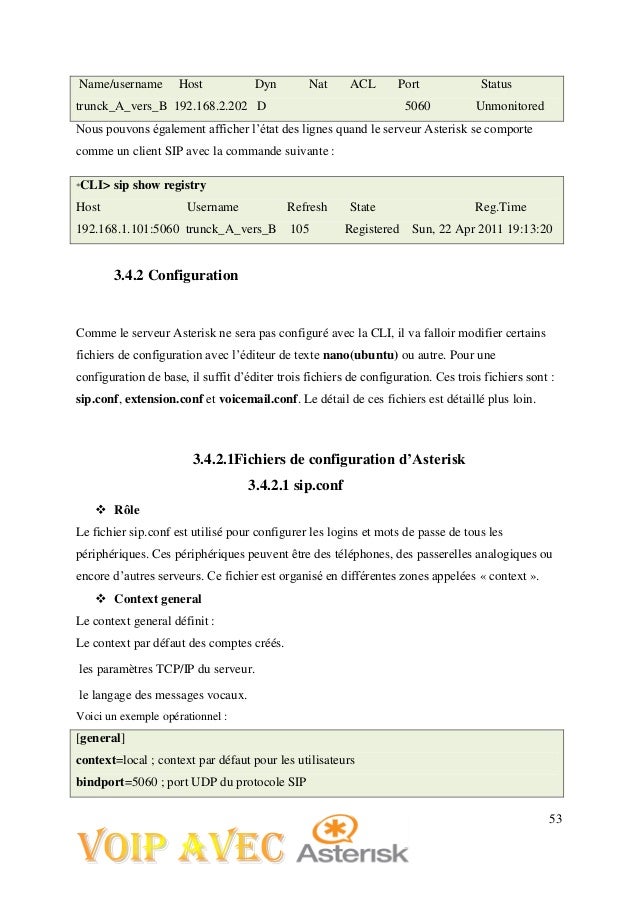 Rapport de fin d'etude