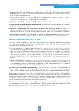 Rapport de Jean Pisani-Ferry - le grand plan d'investissement 2018-2022