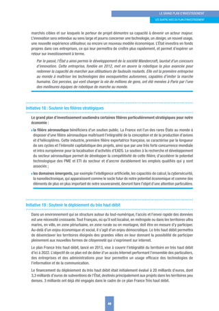 Rapport de Jean Pisani-Ferry - le grand plan d'investissement 2018-2022