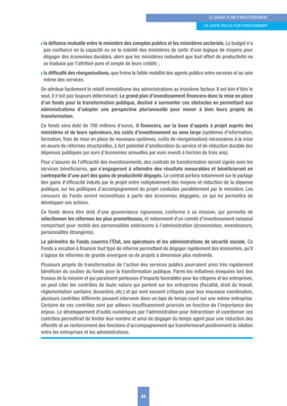 Rapport de Jean Pisani-Ferry - le grand plan d'investissement 2018-2022