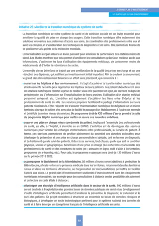 Rapport de Jean Pisani-Ferry - le grand plan d'investissement 2018-2022