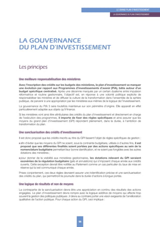 Rapport de Jean Pisani-Ferry - le grand plan d'investissement 2018-2022