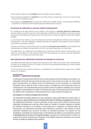 Rapport de Jean Pisani-Ferry - le grand plan d'investissement 2018-2022