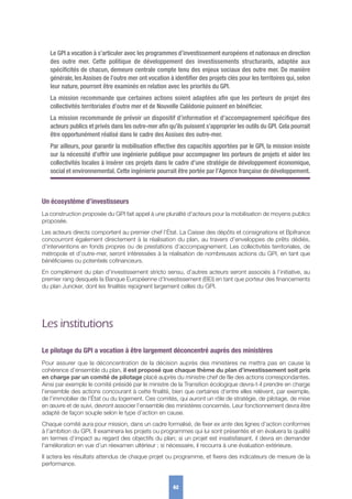 Rapport de Jean Pisani-Ferry - le grand plan d'investissement 2018-2022
