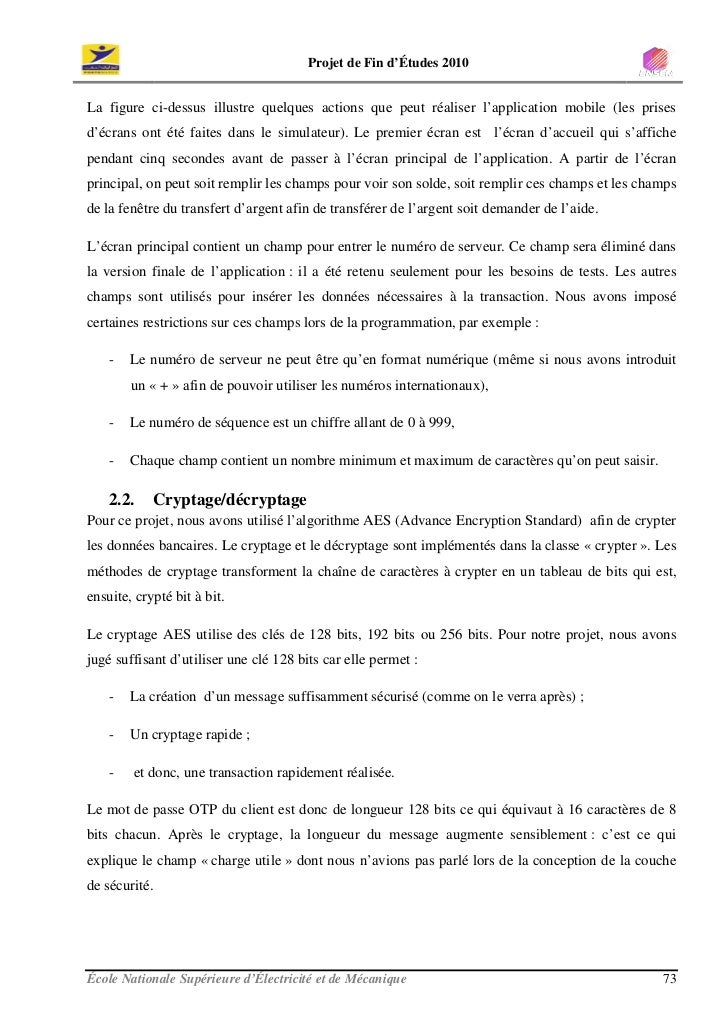 Rapport De PFE
