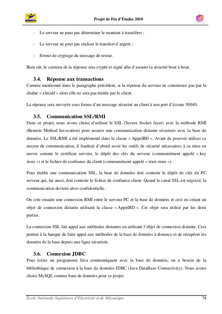 Rapport De PFE