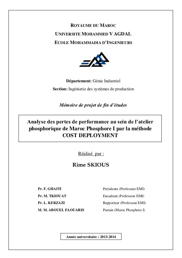 Rapport de pfe