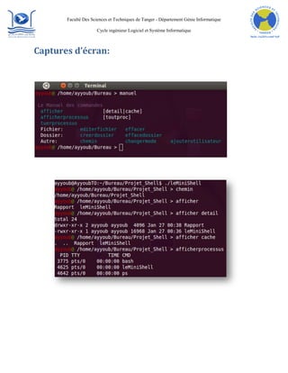 Rapport De Projet Shell