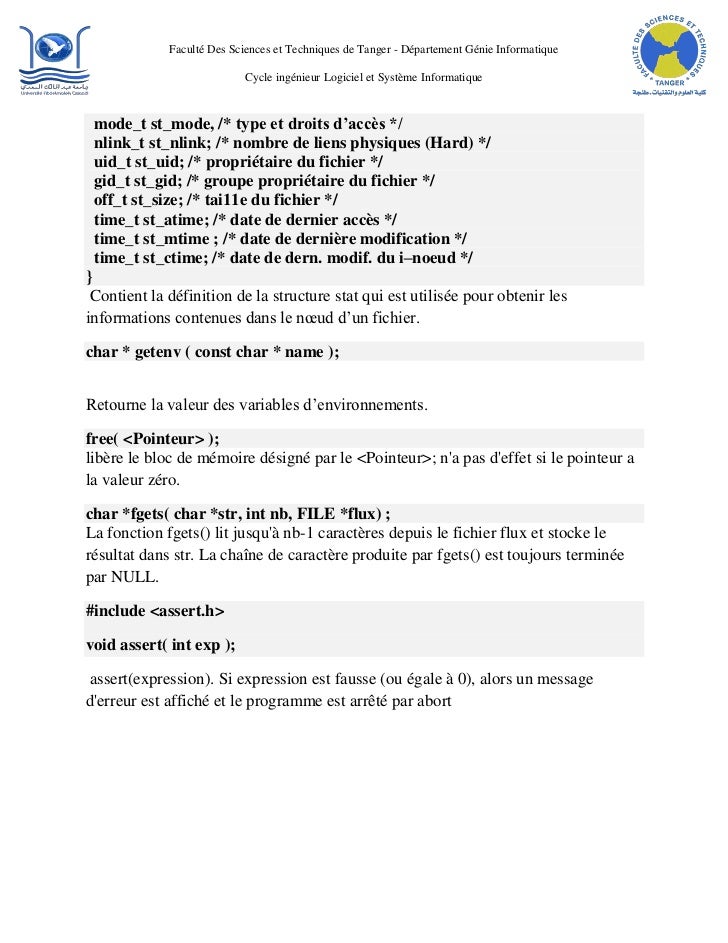 Rapport De Projet Shell