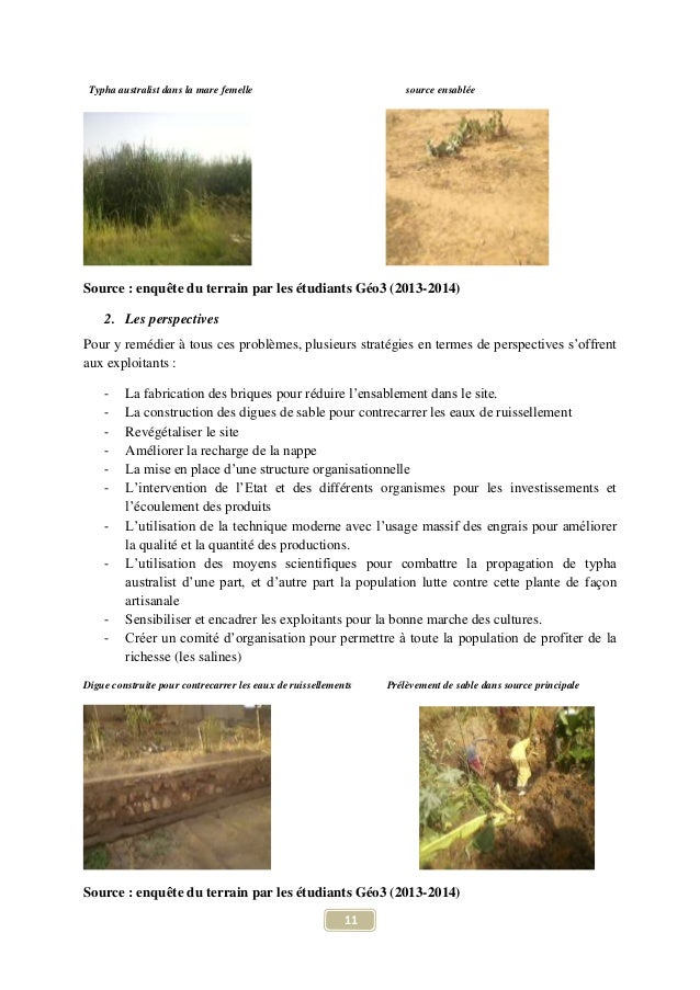 Exemple De Rapport De Sortie Geologique  Le Meilleur Exemple