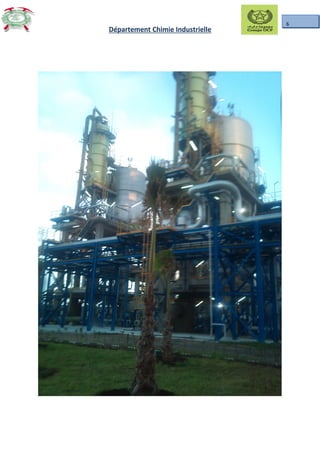 6
Département Chimie Industrielle
 