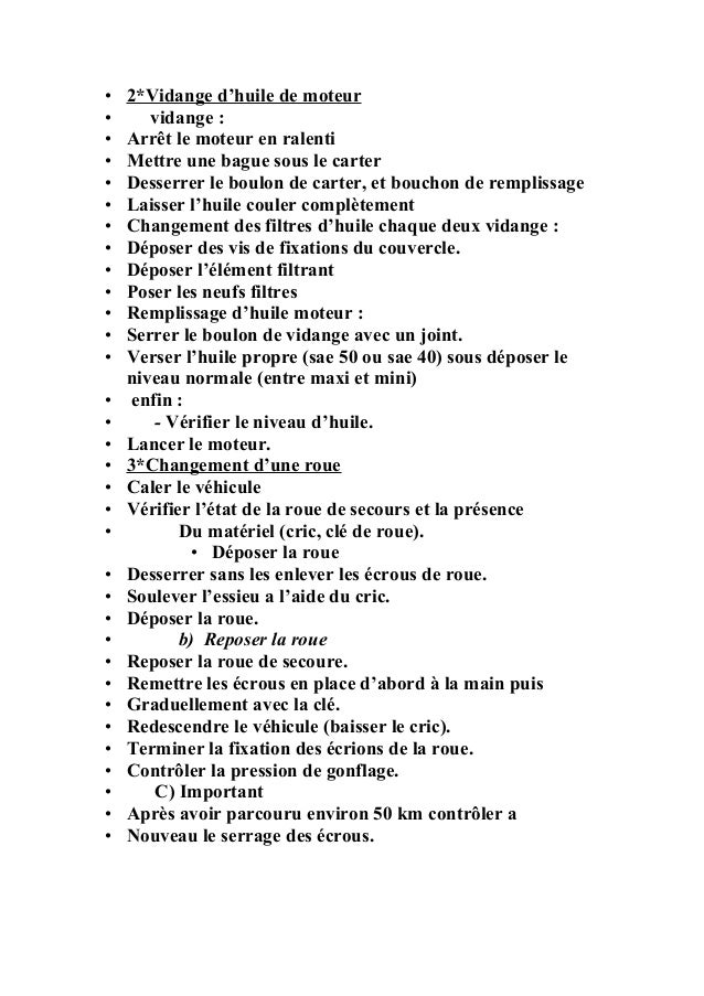Rapport de stage transportde marchandise
