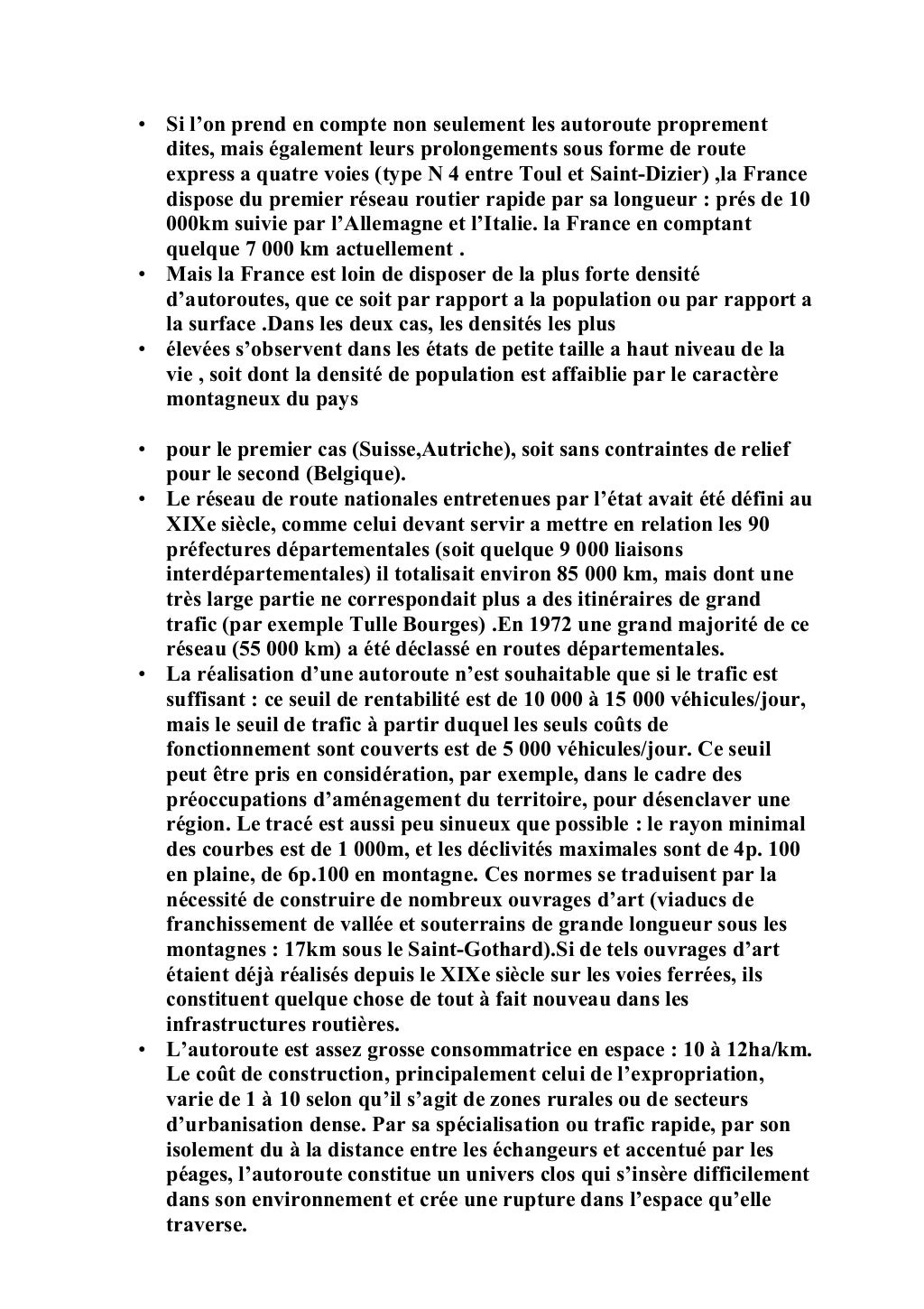 Rapport de stage transportde marchandise
