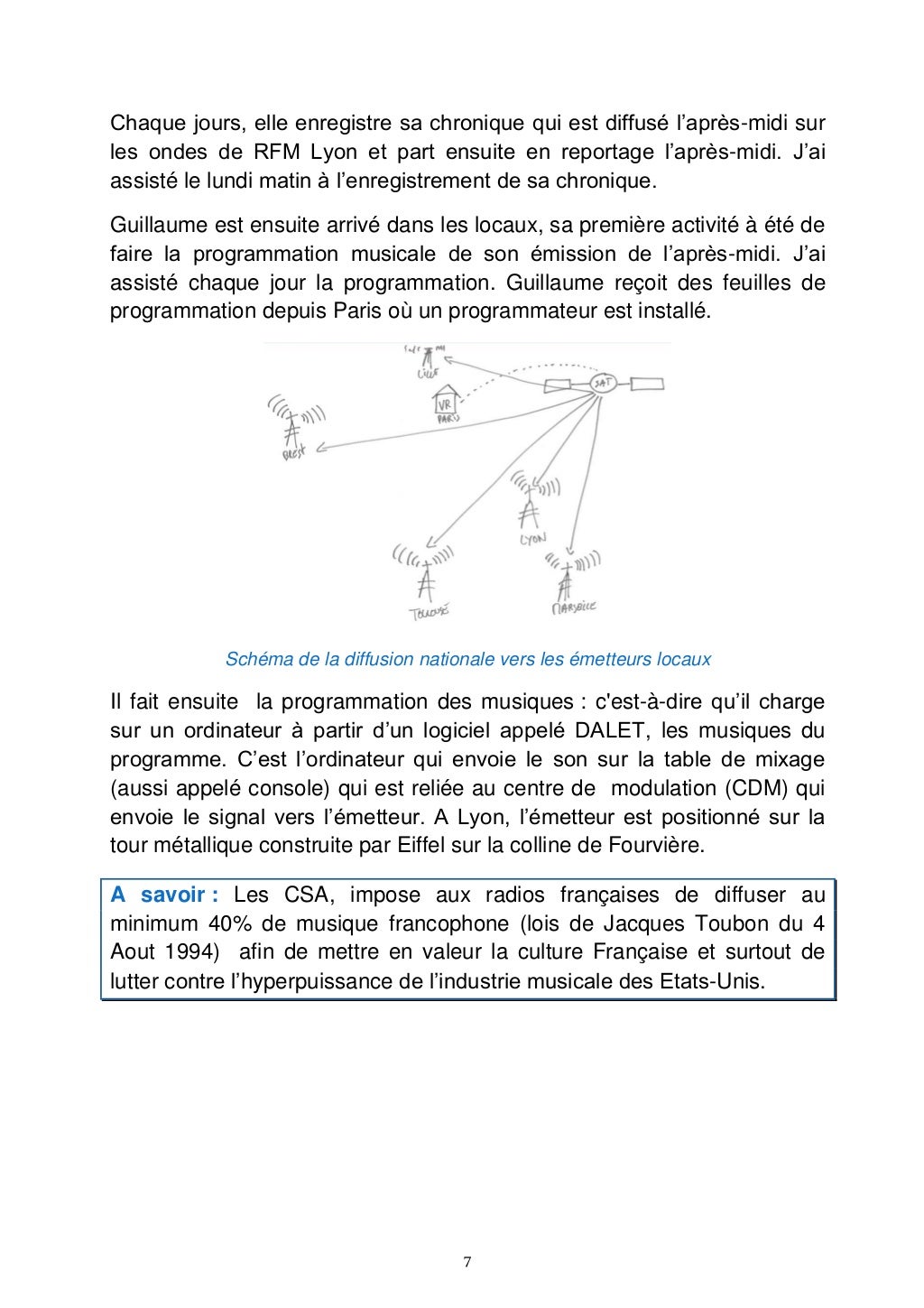 Rapport de stage de 3e (Virgin Radio & Radio Arménie)