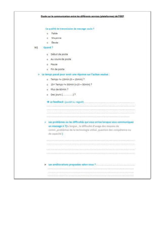 Rapport de stage PFE a l'ocp benguerir 2019