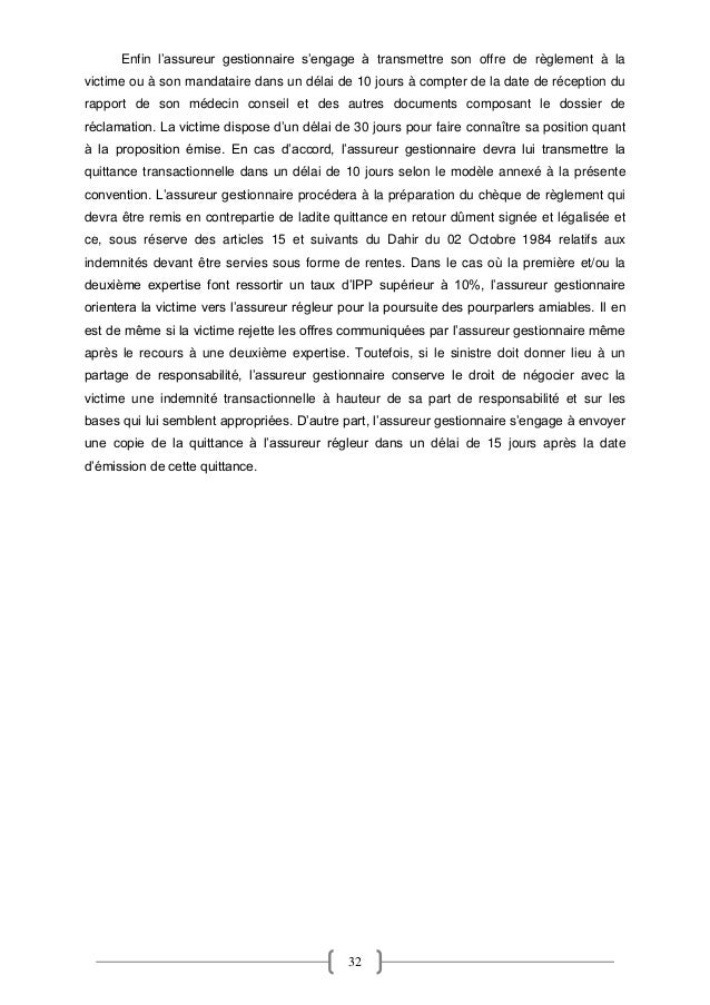 Rapport de stage assurance automobile au Maroc