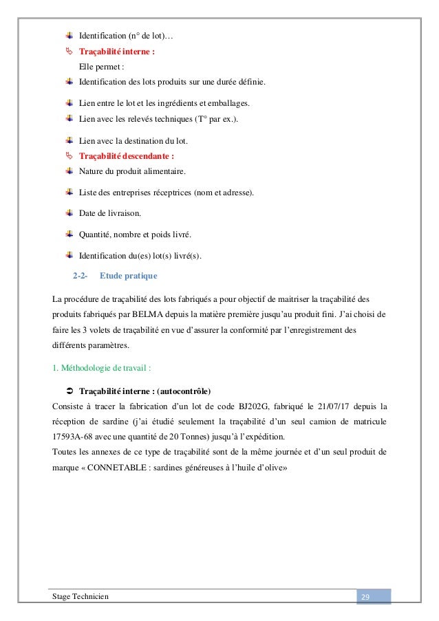 Rapport de stage belma noura