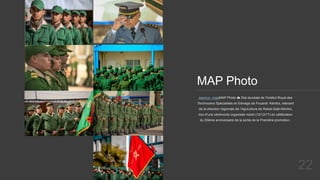 22
MAP Photo
agence_mapMAP Photo 📷 Des lauréats de l’Institut Royal des
Techniciens Spécialisés en Elevage de Fouarat- Kénitra, relevant
de la direction régionale de l’Agriculture de Rabat-Salé-Kénitra,
lors d'une cérémonie organisée mardi (12/12/17) en célébration
du 50ème anniversaire de la sortie de la Première promotion.
Laurence Olivier
 