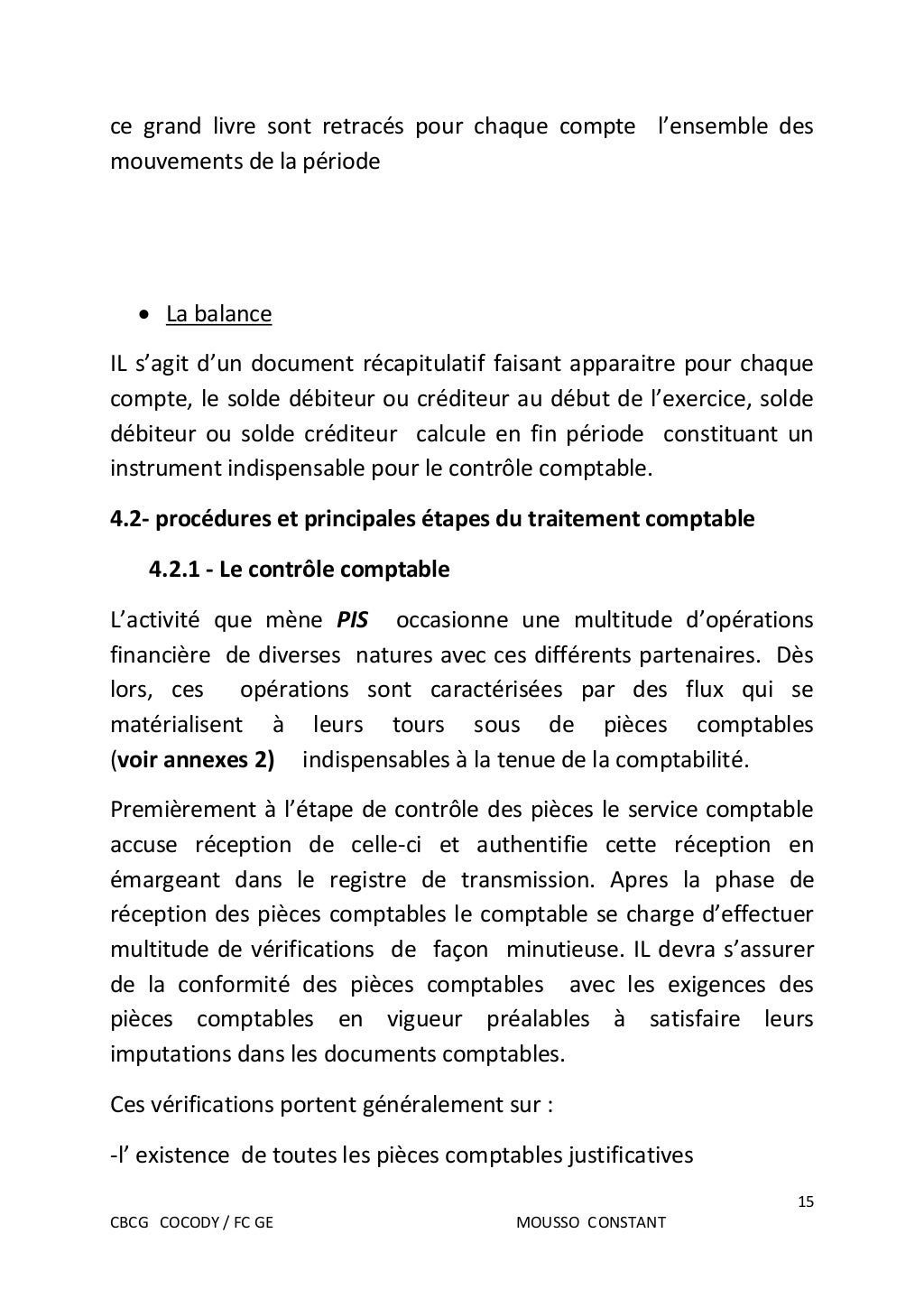 Rapport De Stage Bts Finances Comptabilite Et Gestion D Entreprises