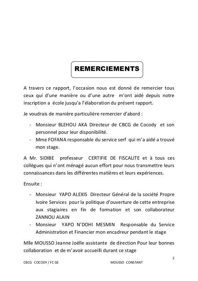 Exemple De Rapport De Stage Bts Pdf  Le Meilleur Exemple