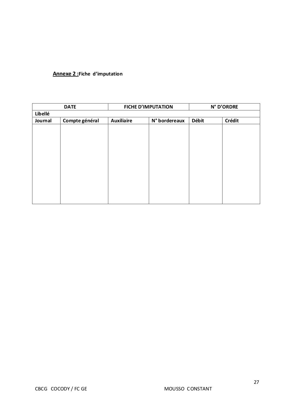 Rapport de stage bts finances comptabilite et gestion d ...