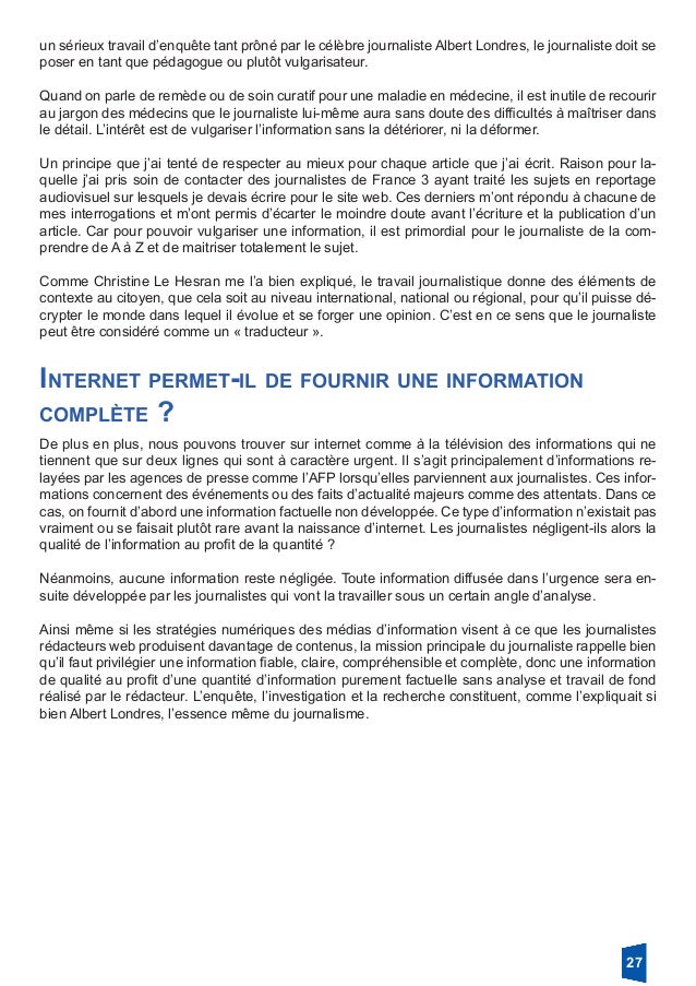 Exemple De Conclusion De Rapport D'enquête