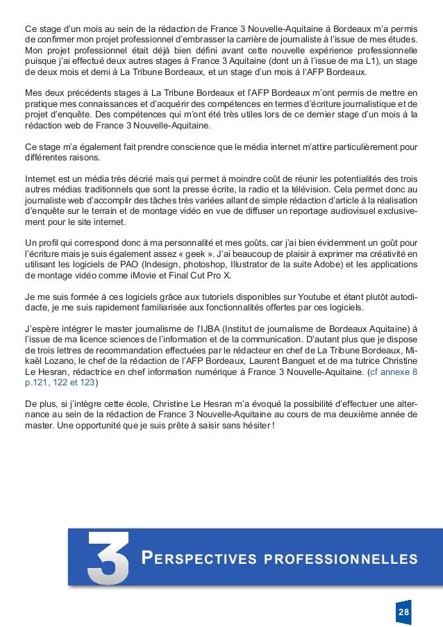 Rapport De Stagefrance3 - 