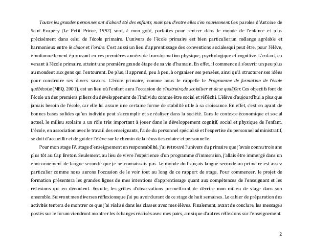 Rapport De Stage Iv Version Finale