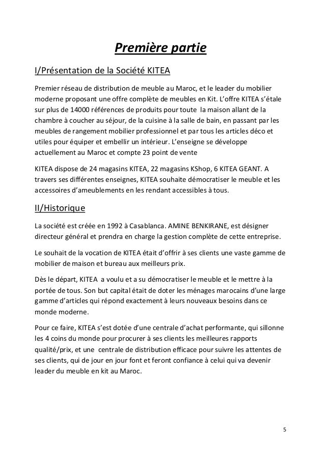 Rapport De Stage Présentation De L Entreprise Exemple Exemple De Groupes