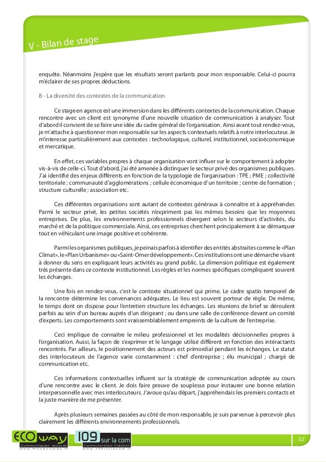 Ludivine Caron  Rapport de stage  Licence 3  Agence de communicati…